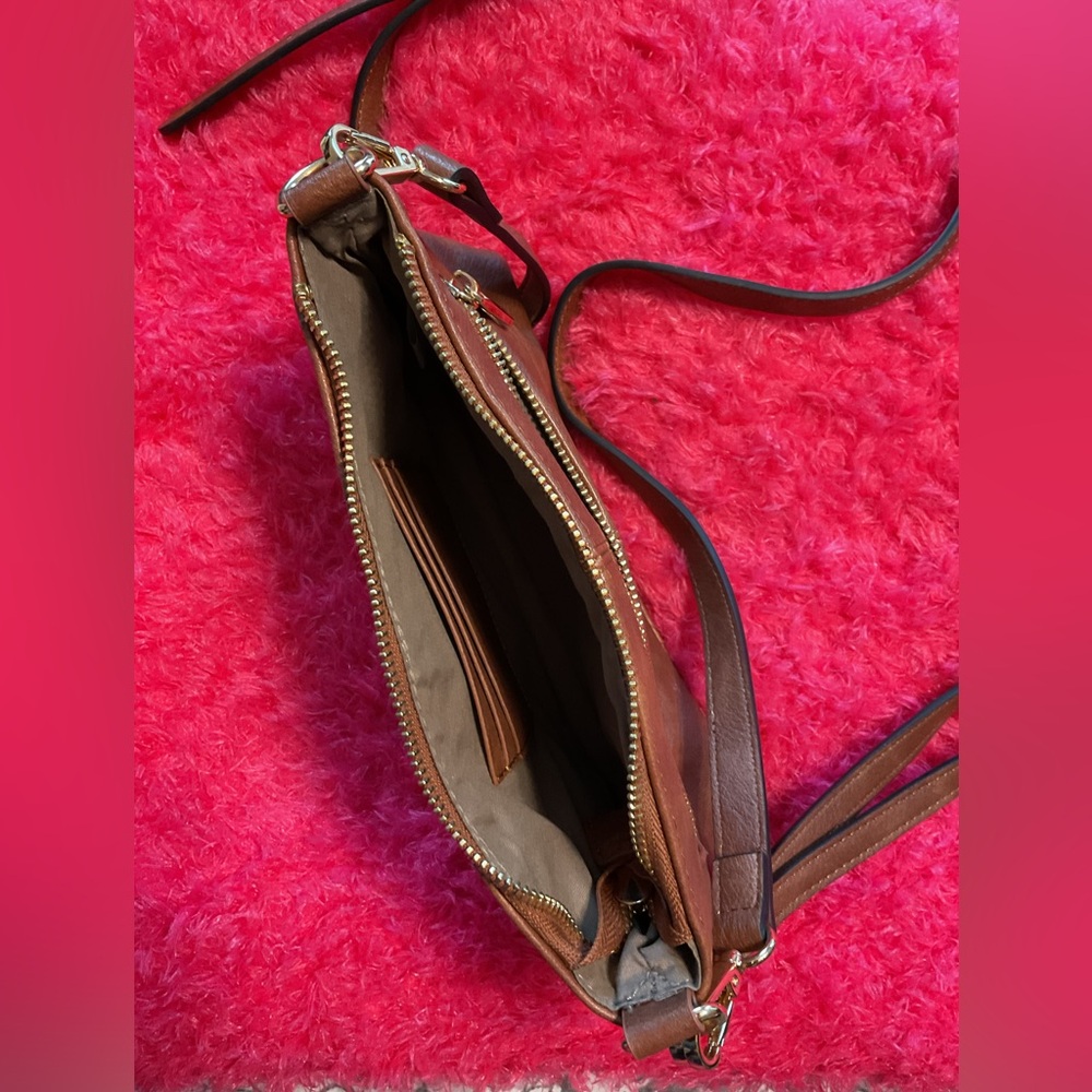Tan Crossbody Bag - Picture 2 of 3